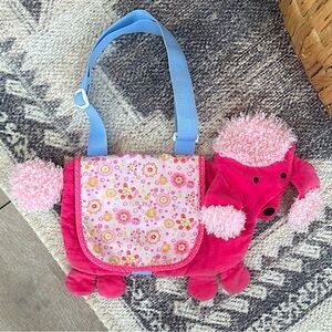 NABCo North American Bear Co. Pink Poodle Goody Bag Purse